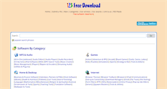 Desktop Screenshot of 123-free-download.com
